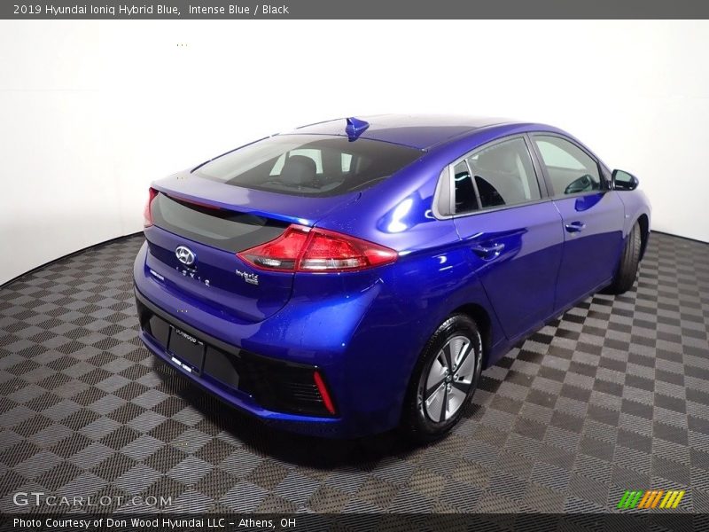 Intense Blue / Black 2019 Hyundai Ioniq Hybrid Blue