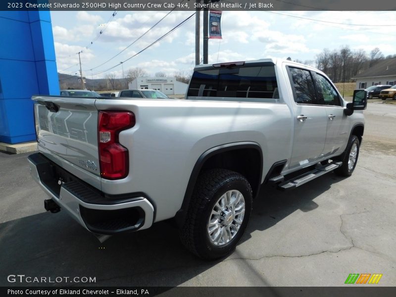 Silver Ice Metallic / Jet Black 2023 Chevrolet Silverado 2500HD High Country Crew Cab 4x4