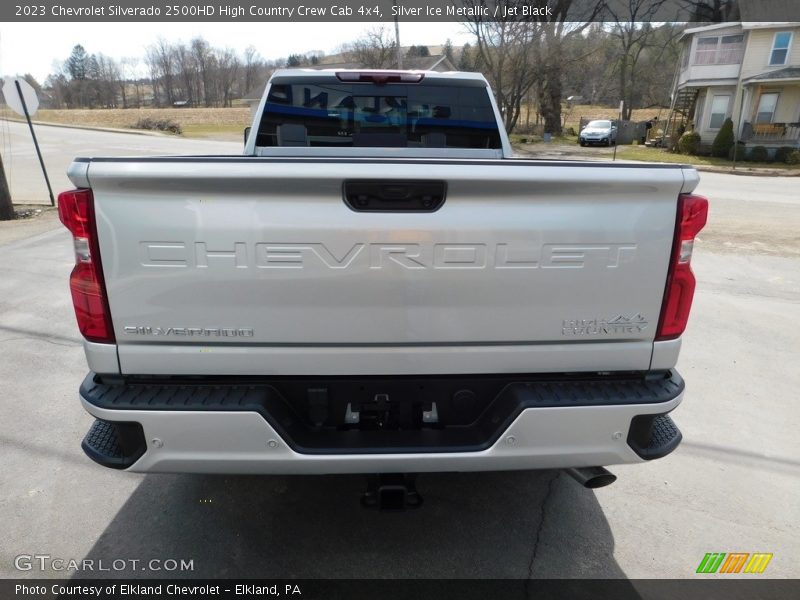Silver Ice Metallic / Jet Black 2023 Chevrolet Silverado 2500HD High Country Crew Cab 4x4