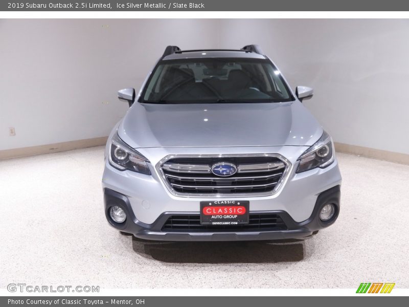 Ice Silver Metallic / Slate Black 2019 Subaru Outback 2.5i Limited
