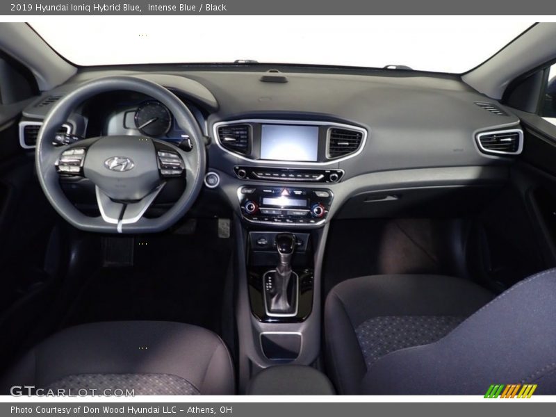 Intense Blue / Black 2019 Hyundai Ioniq Hybrid Blue