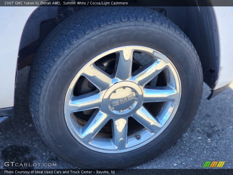 Summit White / Cocoa/Light Cashmere 2007 GMC Yukon XL Denali AWD