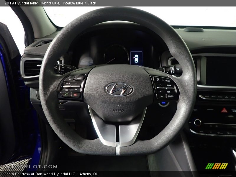 Intense Blue / Black 2019 Hyundai Ioniq Hybrid Blue