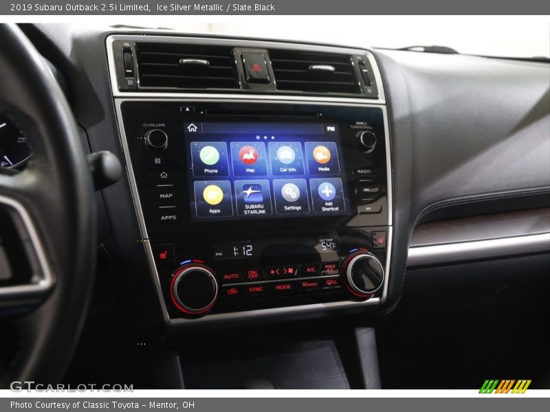Ice Silver Metallic / Slate Black 2019 Subaru Outback 2.5i Limited