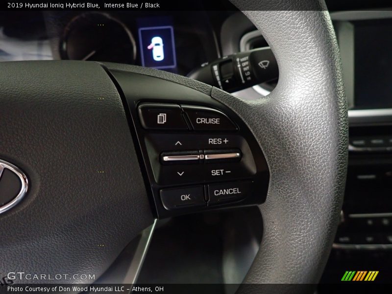 Intense Blue / Black 2019 Hyundai Ioniq Hybrid Blue