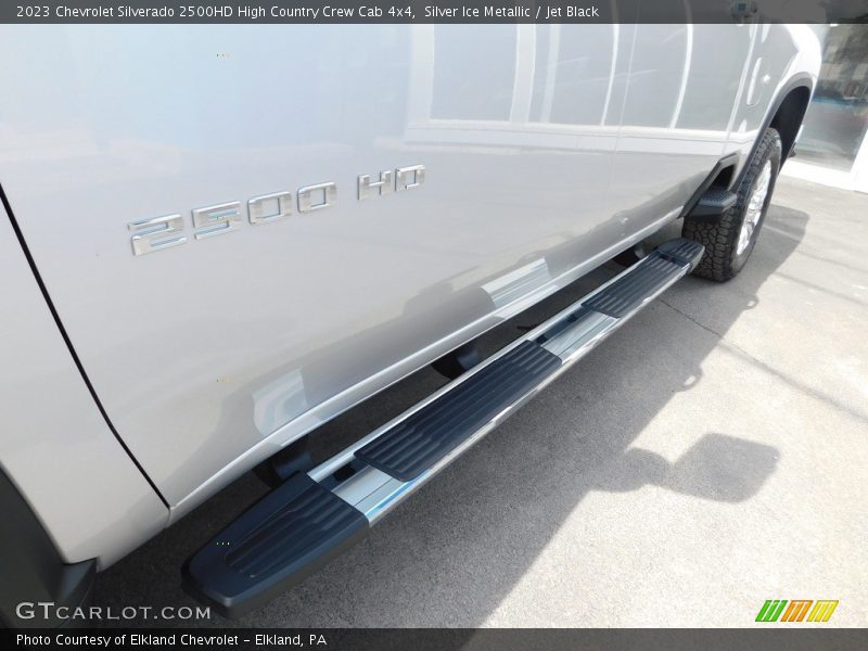 Silver Ice Metallic / Jet Black 2023 Chevrolet Silverado 2500HD High Country Crew Cab 4x4
