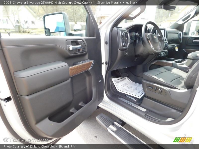 Silver Ice Metallic / Jet Black 2023 Chevrolet Silverado 2500HD High Country Crew Cab 4x4