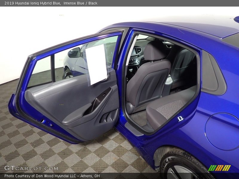 Intense Blue / Black 2019 Hyundai Ioniq Hybrid Blue