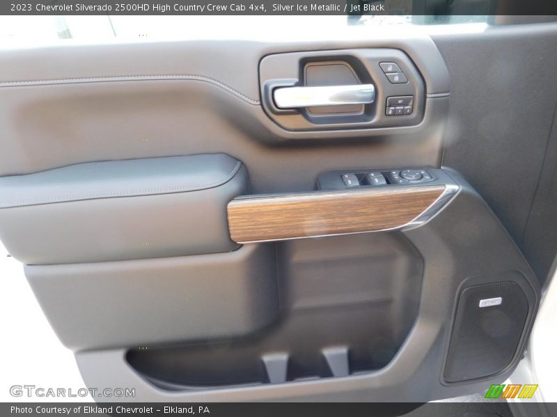 Silver Ice Metallic / Jet Black 2023 Chevrolet Silverado 2500HD High Country Crew Cab 4x4