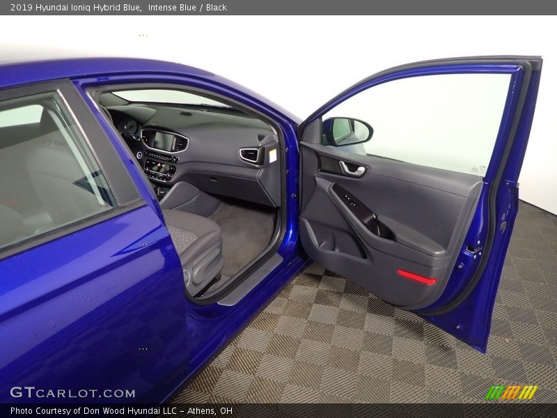 Intense Blue / Black 2019 Hyundai Ioniq Hybrid Blue