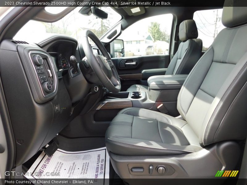 Silver Ice Metallic / Jet Black 2023 Chevrolet Silverado 2500HD High Country Crew Cab 4x4
