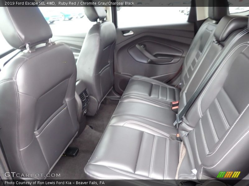 Ruby Red / Chromite Gray/Charcoal Black 2019 Ford Escape SEL 4WD