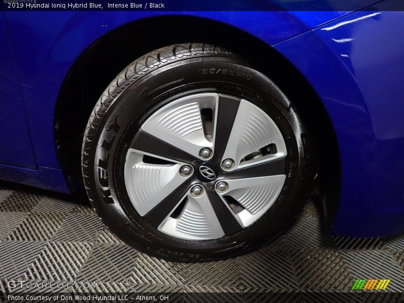 Intense Blue / Black 2019 Hyundai Ioniq Hybrid Blue