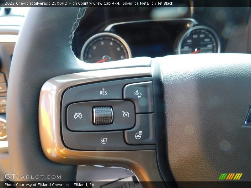 Silver Ice Metallic / Jet Black 2023 Chevrolet Silverado 2500HD High Country Crew Cab 4x4