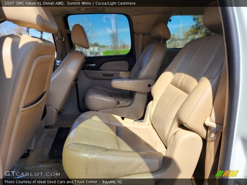Summit White / Cocoa/Light Cashmere 2007 GMC Yukon XL Denali AWD
