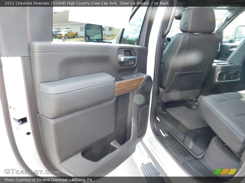 Silver Ice Metallic / Jet Black 2023 Chevrolet Silverado 2500HD High Country Crew Cab 4x4