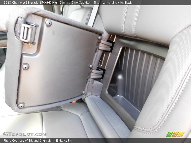 Silver Ice Metallic / Jet Black 2023 Chevrolet Silverado 2500HD High Country Crew Cab 4x4