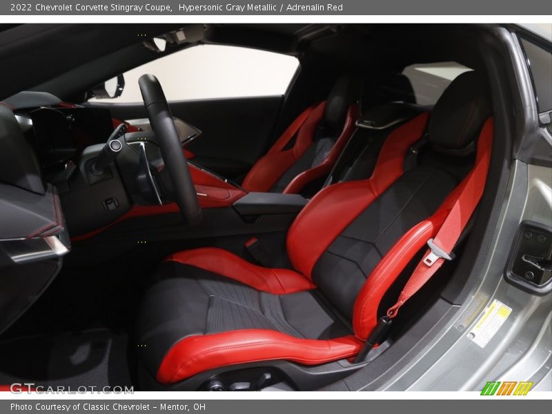 Front Seat of 2022 Corvette Stingray Coupe