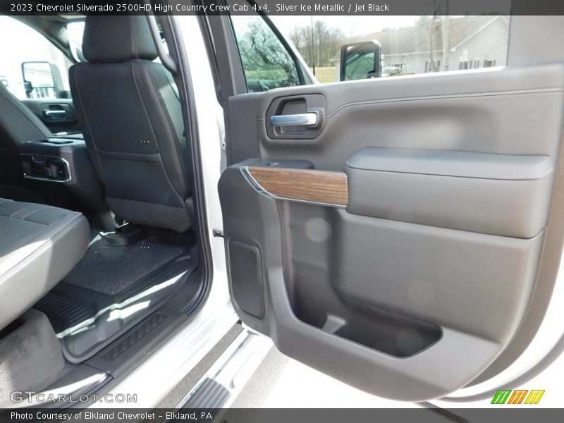 Silver Ice Metallic / Jet Black 2023 Chevrolet Silverado 2500HD High Country Crew Cab 4x4