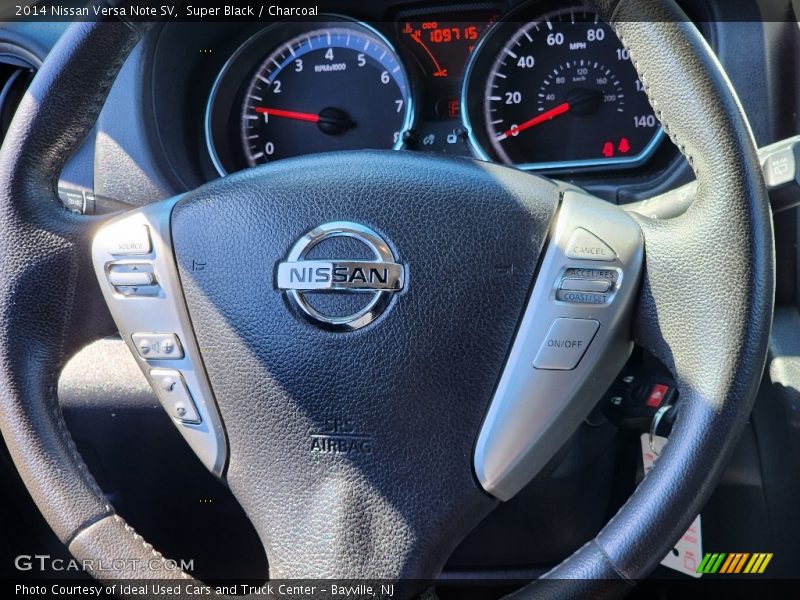 Super Black / Charcoal 2014 Nissan Versa Note SV