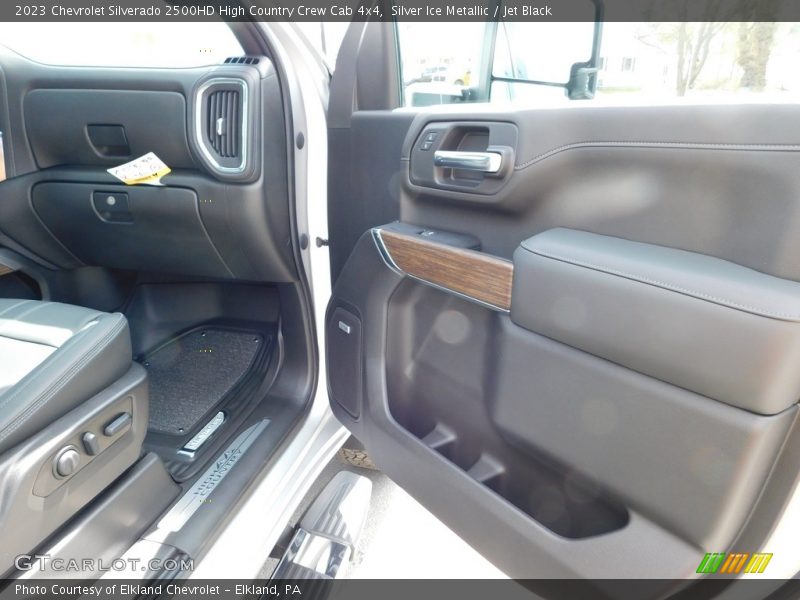 Silver Ice Metallic / Jet Black 2023 Chevrolet Silverado 2500HD High Country Crew Cab 4x4