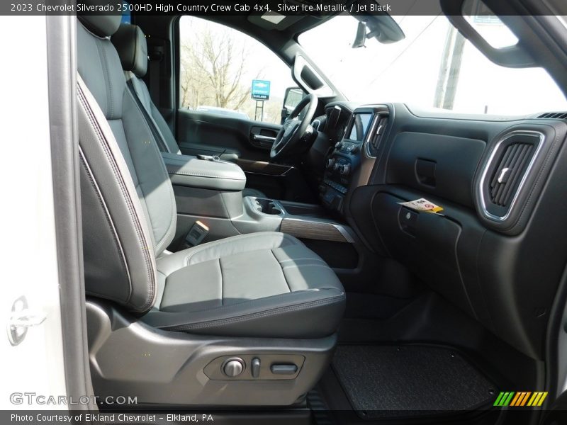 Silver Ice Metallic / Jet Black 2023 Chevrolet Silverado 2500HD High Country Crew Cab 4x4