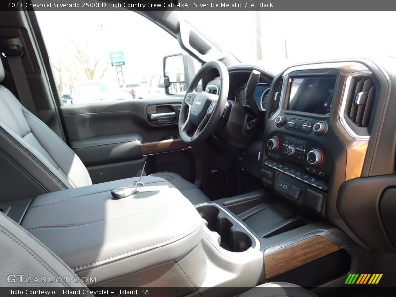 Silver Ice Metallic / Jet Black 2023 Chevrolet Silverado 2500HD High Country Crew Cab 4x4