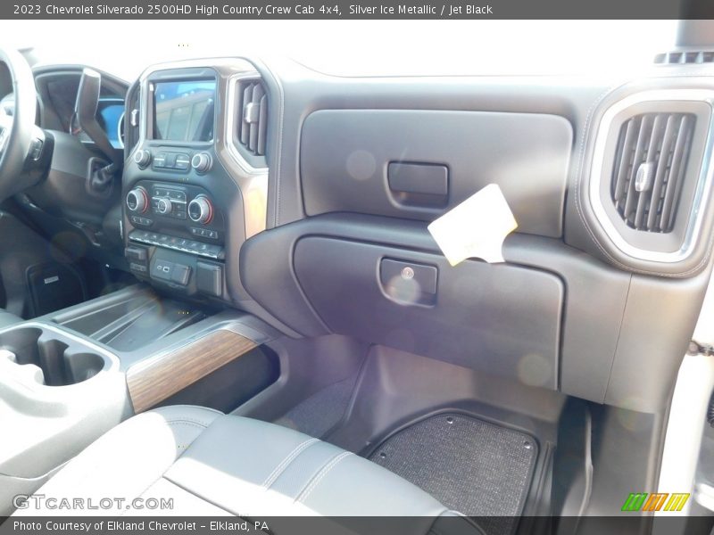 Silver Ice Metallic / Jet Black 2023 Chevrolet Silverado 2500HD High Country Crew Cab 4x4