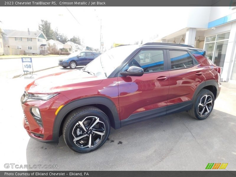 Crimson Metallic / Jet Black 2023 Chevrolet TrailBlazer RS