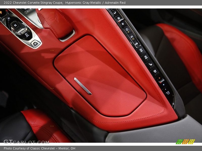 Controls of 2022 Corvette Stingray Coupe
