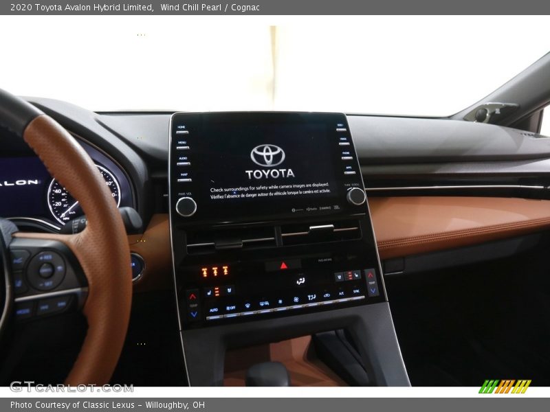 Wind Chill Pearl / Cognac 2020 Toyota Avalon Hybrid Limited