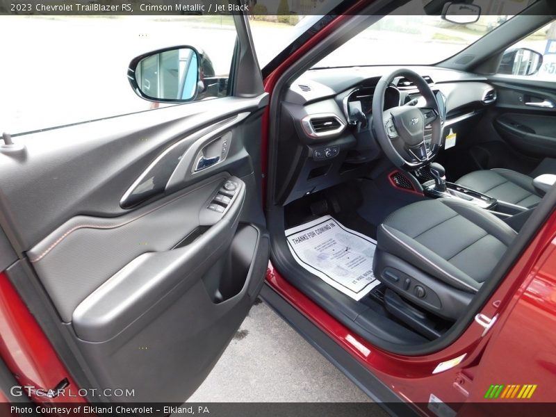  2023 TrailBlazer RS Jet Black Interior