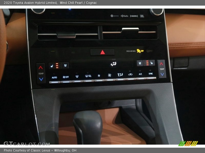 Controls of 2020 Avalon Hybrid Limited