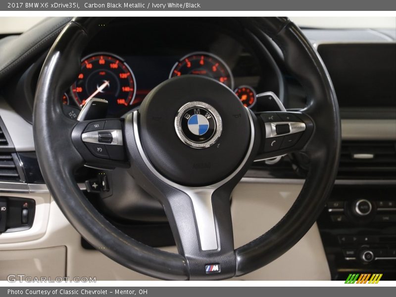  2017 X6 xDrive35i Steering Wheel