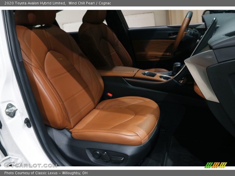 Front Seat of 2020 Avalon Hybrid Limited