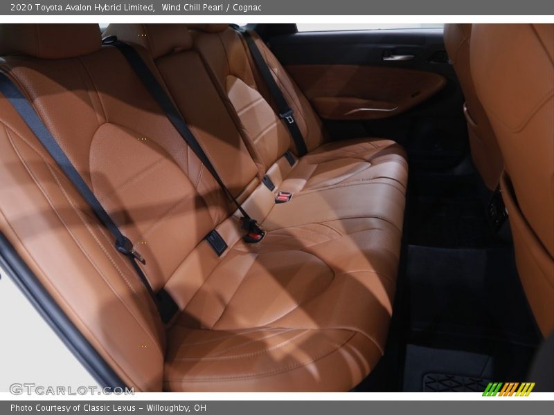 Rear Seat of 2020 Avalon Hybrid Limited