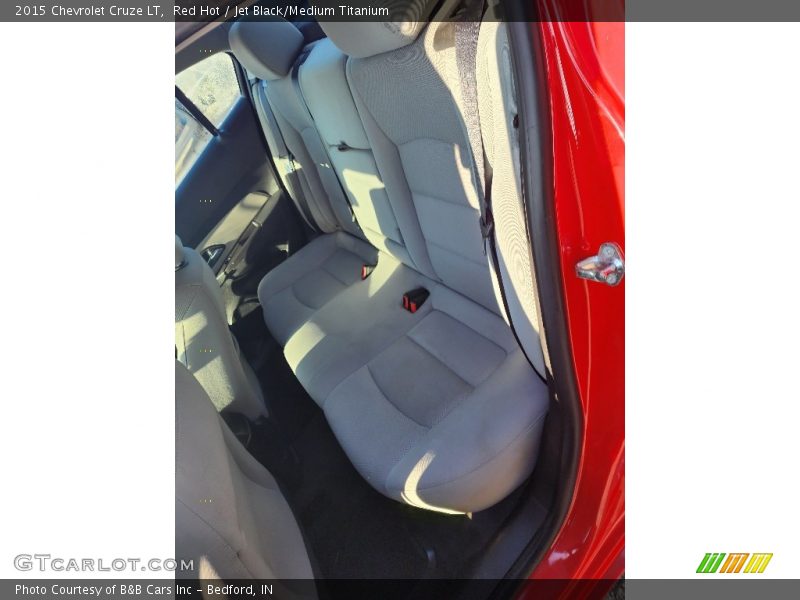 Red Hot / Jet Black/Medium Titanium 2015 Chevrolet Cruze LT