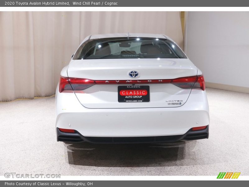 Wind Chill Pearl / Cognac 2020 Toyota Avalon Hybrid Limited