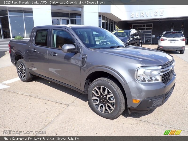 Front 3/4 View of 2023 Maverick Lariat AWD