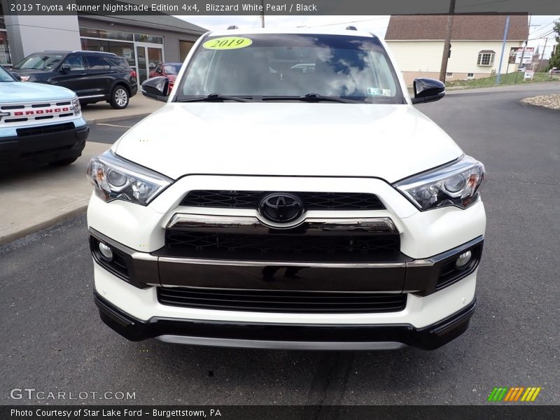 Blizzard White Pearl / Black 2019 Toyota 4Runner Nightshade Edition 4x4