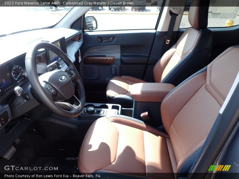 Front Seat of 2023 Maverick Lariat AWD