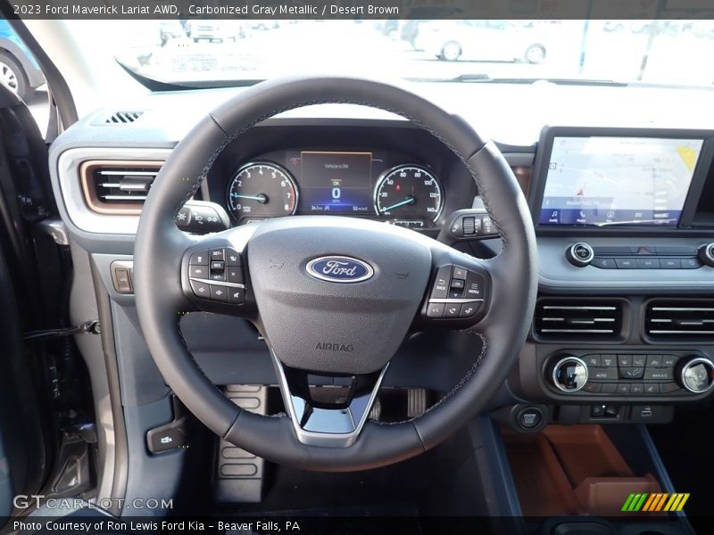  2023 Maverick Lariat AWD Steering Wheel