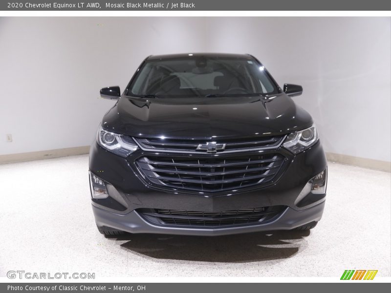 Mosaic Black Metallic / Jet Black 2020 Chevrolet Equinox LT AWD
