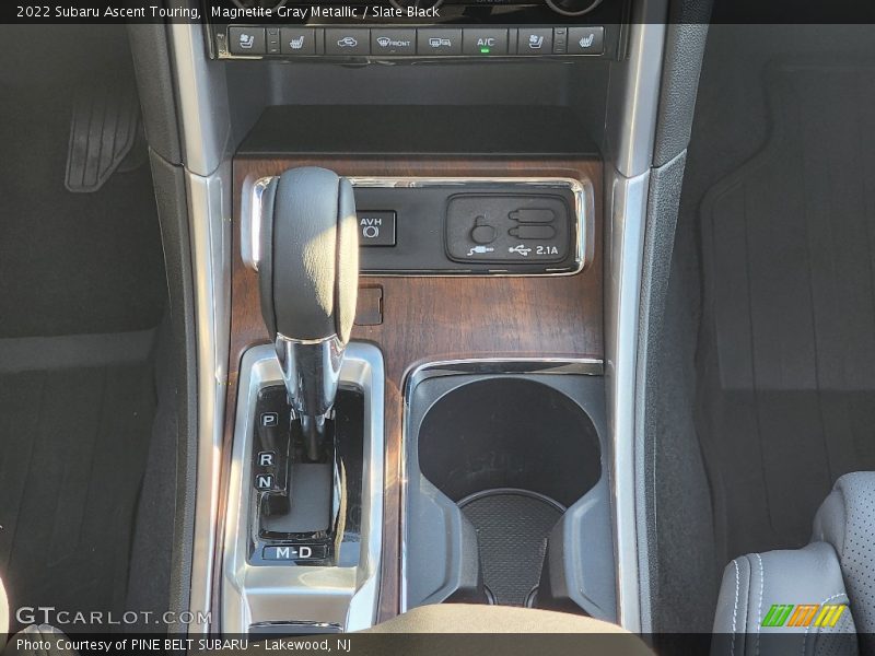 Magnetite Gray Metallic / Slate Black 2022 Subaru Ascent Touring