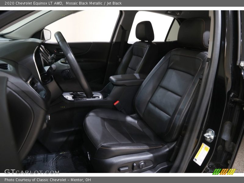 Mosaic Black Metallic / Jet Black 2020 Chevrolet Equinox LT AWD