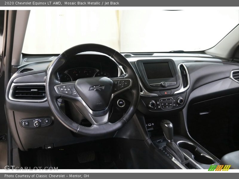 Mosaic Black Metallic / Jet Black 2020 Chevrolet Equinox LT AWD