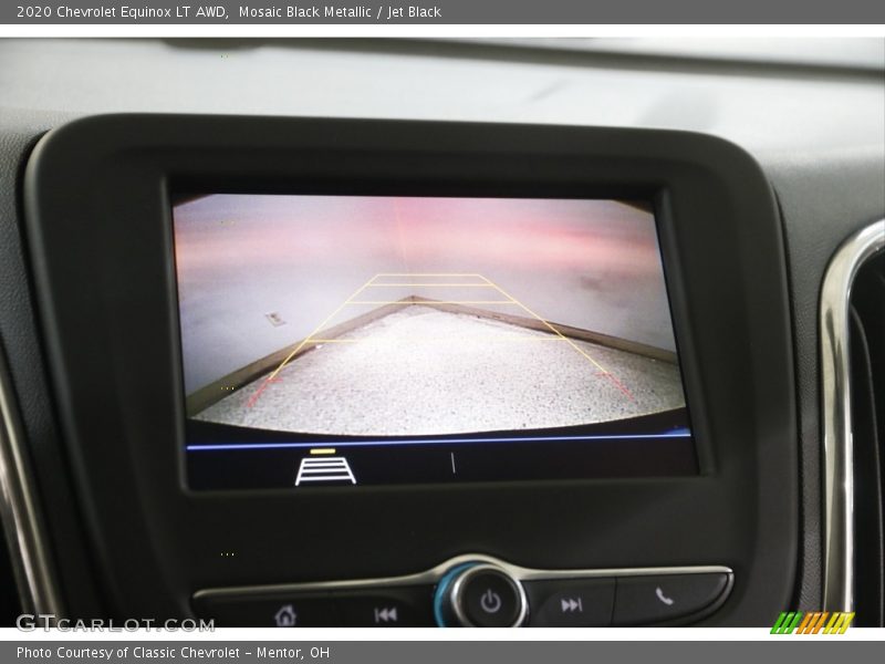 Mosaic Black Metallic / Jet Black 2020 Chevrolet Equinox LT AWD