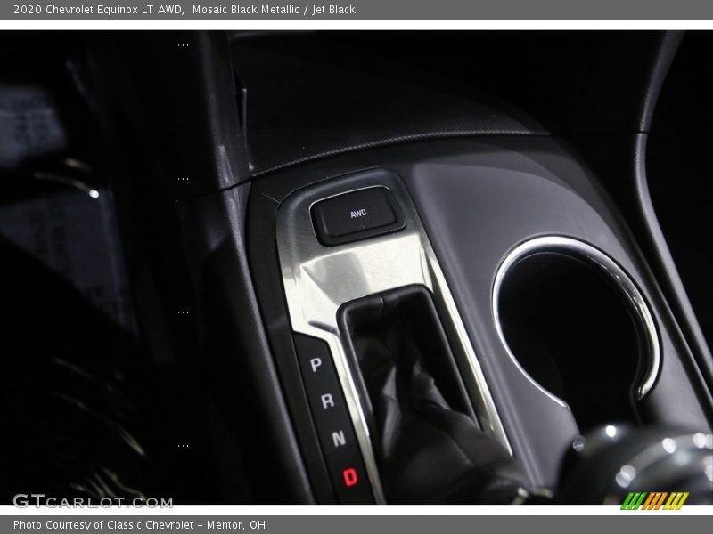 Mosaic Black Metallic / Jet Black 2020 Chevrolet Equinox LT AWD