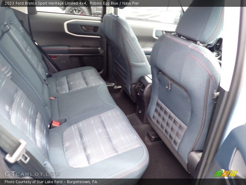 Rear Seat of 2023 Bronco Sport Heritage Limited 4x4