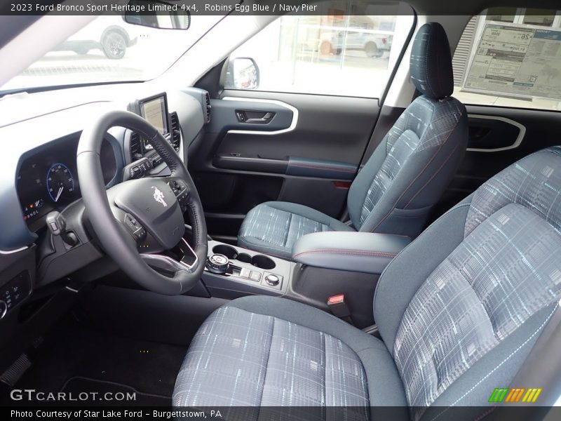 Front Seat of 2023 Bronco Sport Heritage Limited 4x4